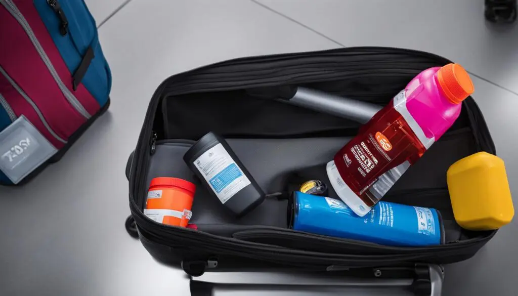 can i pack pre workout in my carry-on luggage