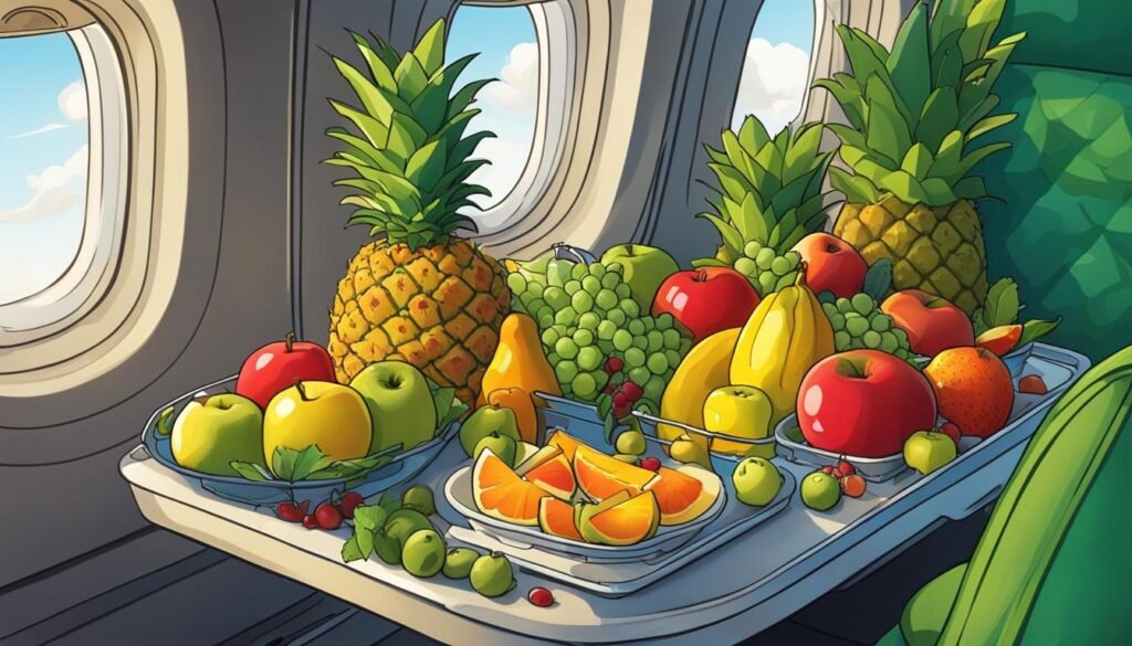 can you bring fruit on a plane