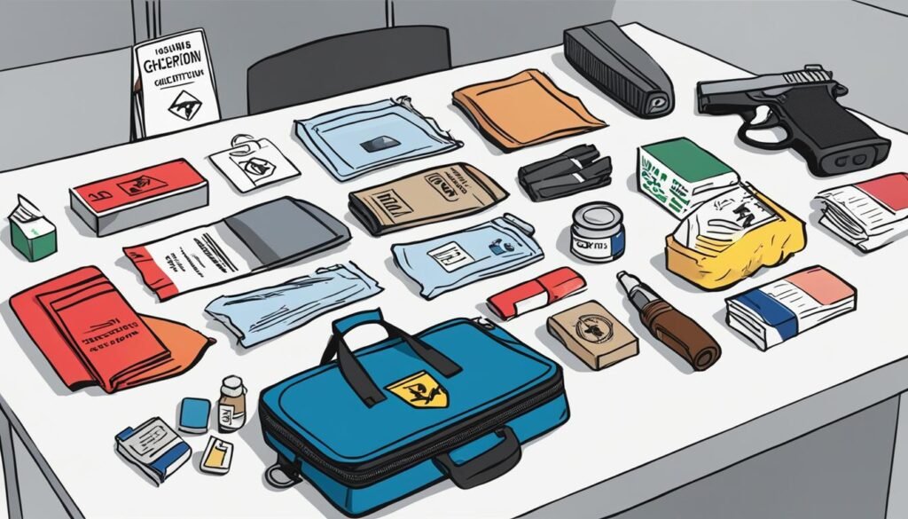 prohibited items in carry-on bags