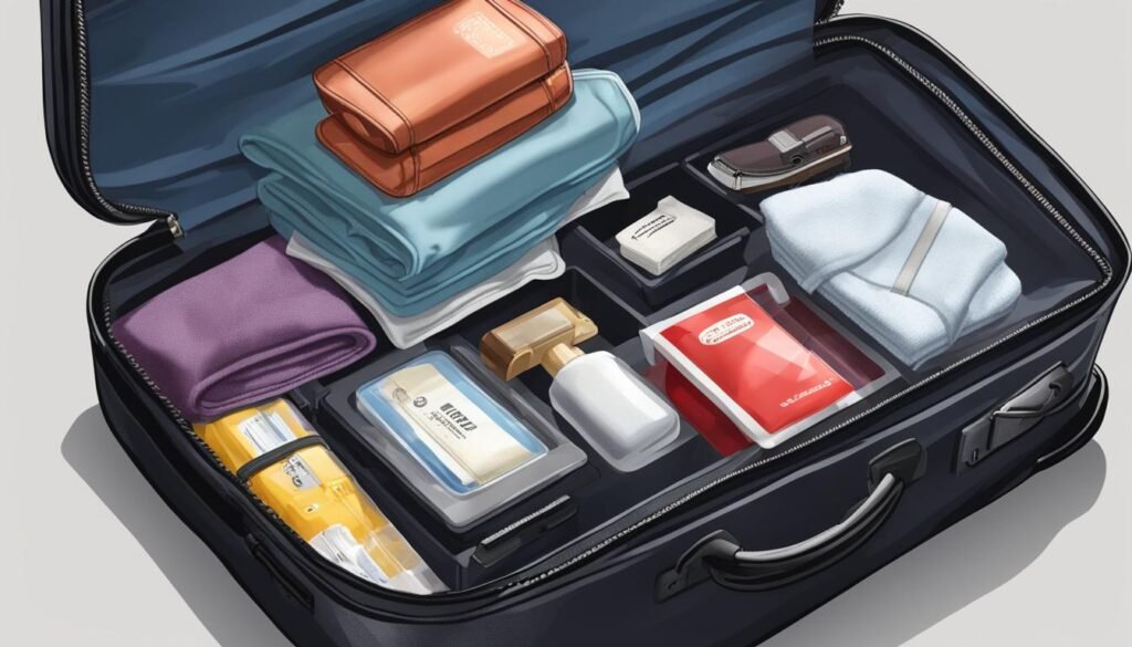 packing razors in checked bags